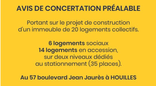 avis de concertation